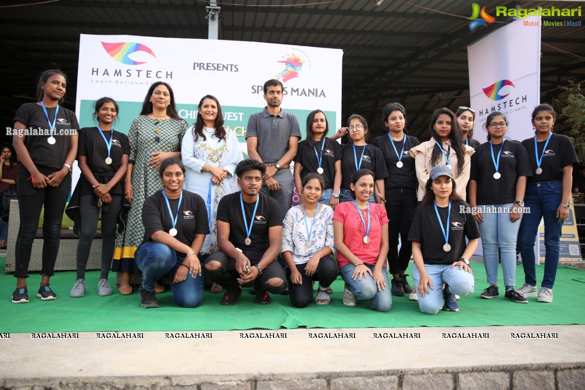 Hamstech Sports Mania 2020 at ORO Sports Village, Shankarpally