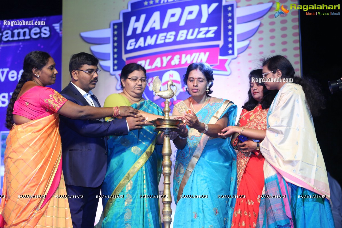 HappyGamesBuzz App Launch by Payal Rajput, Vishwak Sen & Cricketer Mohammed Siraj
