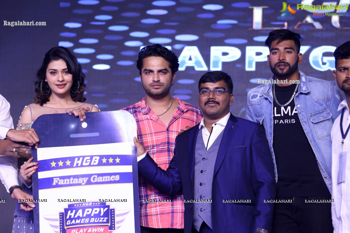 HappyGamesBuzz App Launch by Payal Rajput, Vishwak Sen & Cricketer Mohammed Siraj