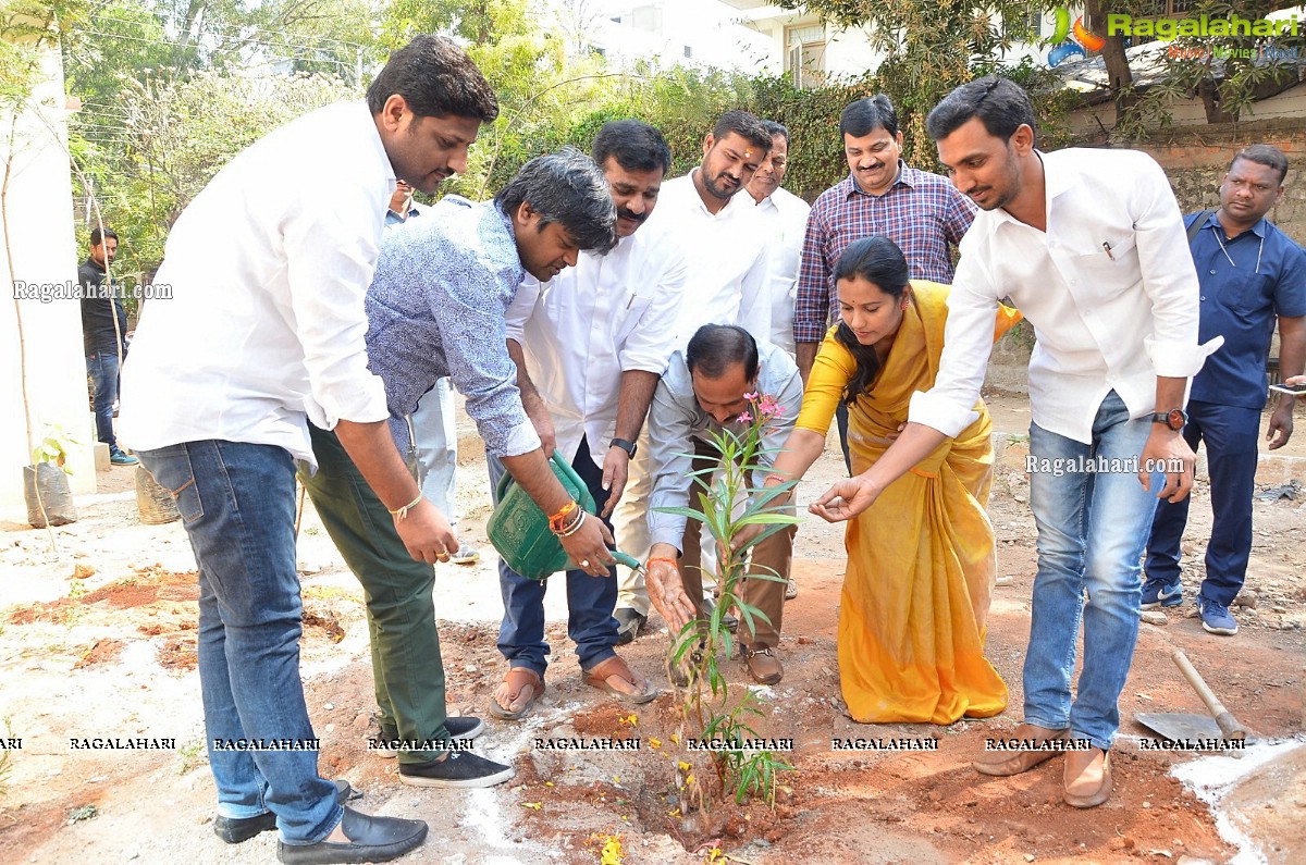 Director Harish Shankar & MLA Kranthi Participate in Haritha Haram Program