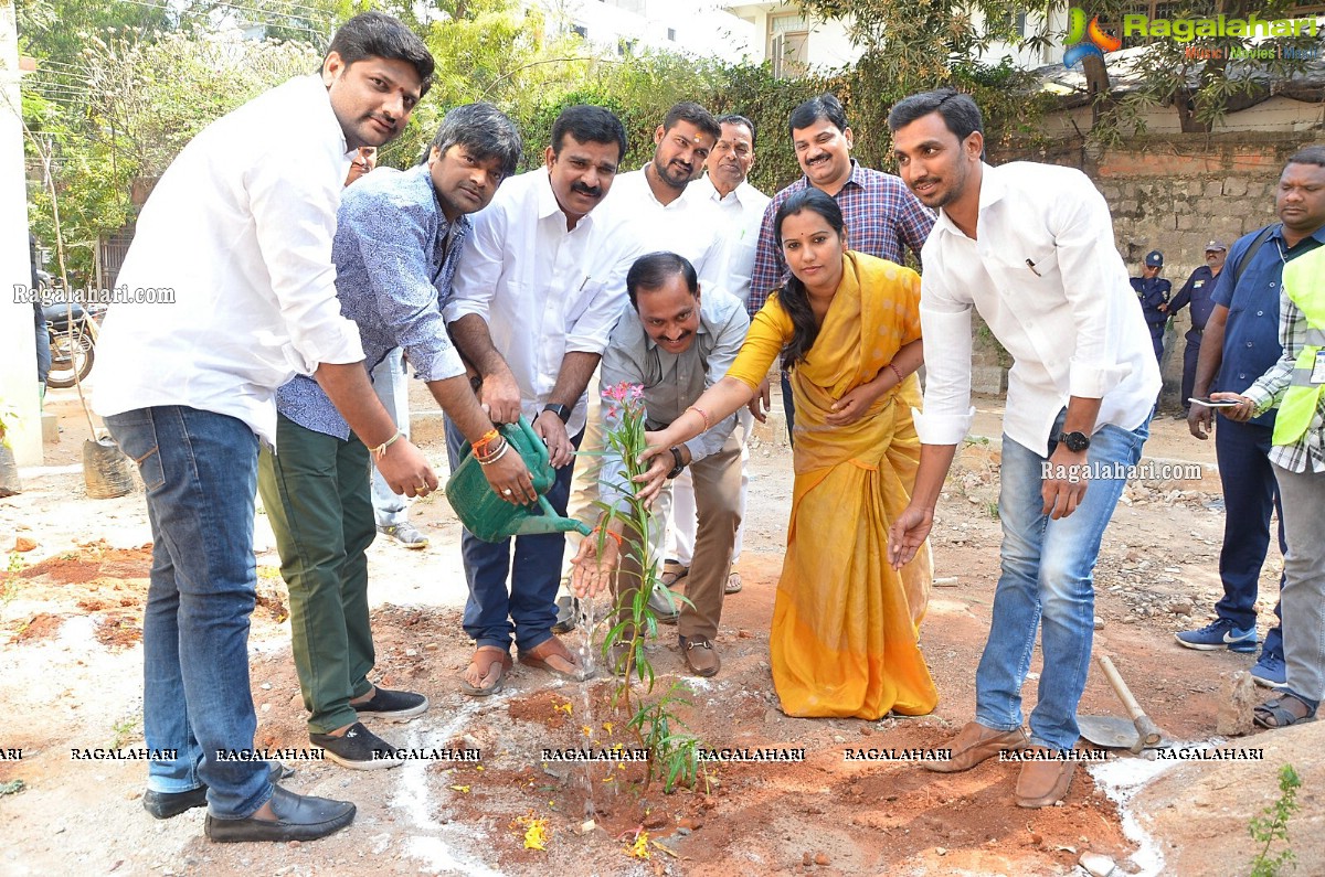 Director Harish Shankar & MLA Kranthi Participate in Haritha Haram Program