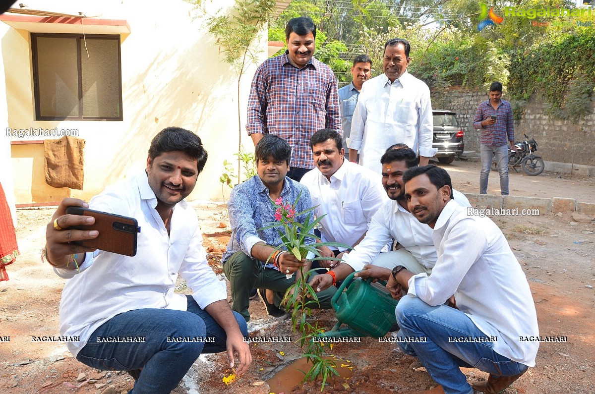 Director Harish Shankar & MLA Kranthi Participate in Haritha Haram Program