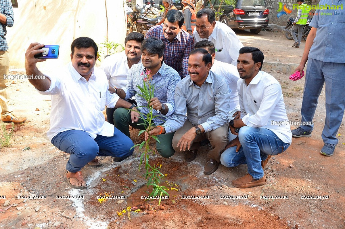 Director Harish Shankar & MLA Kranthi Participate in Haritha Haram Program