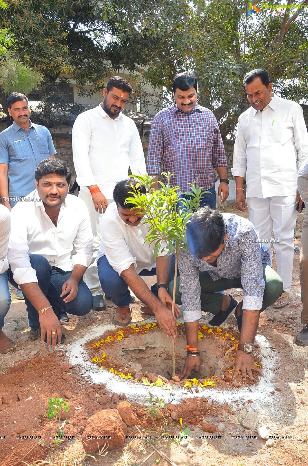 Director Harish Shankar & MLA Kranthi Participate in Haritha Haram Program