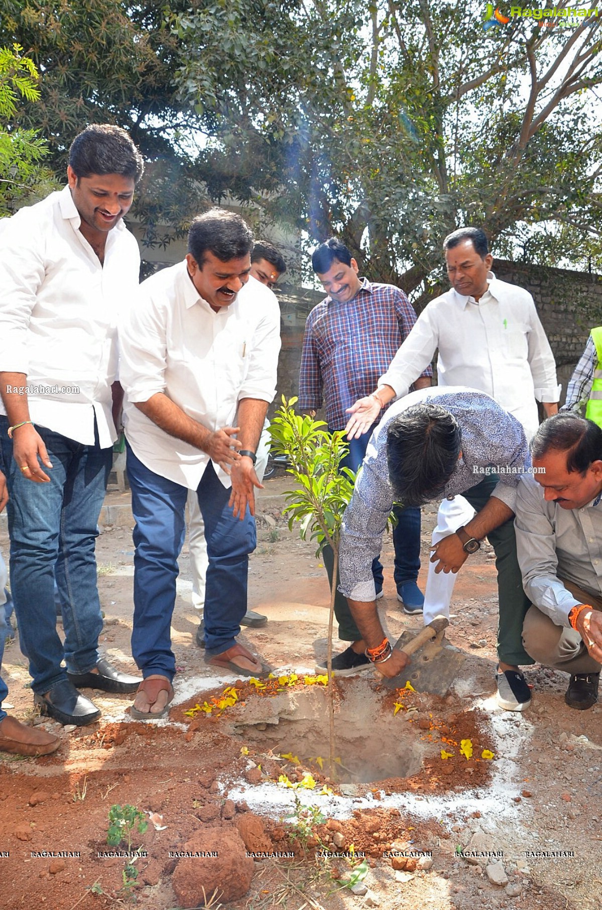 Director Harish Shankar & MLA Kranthi Participate in Haritha Haram Program