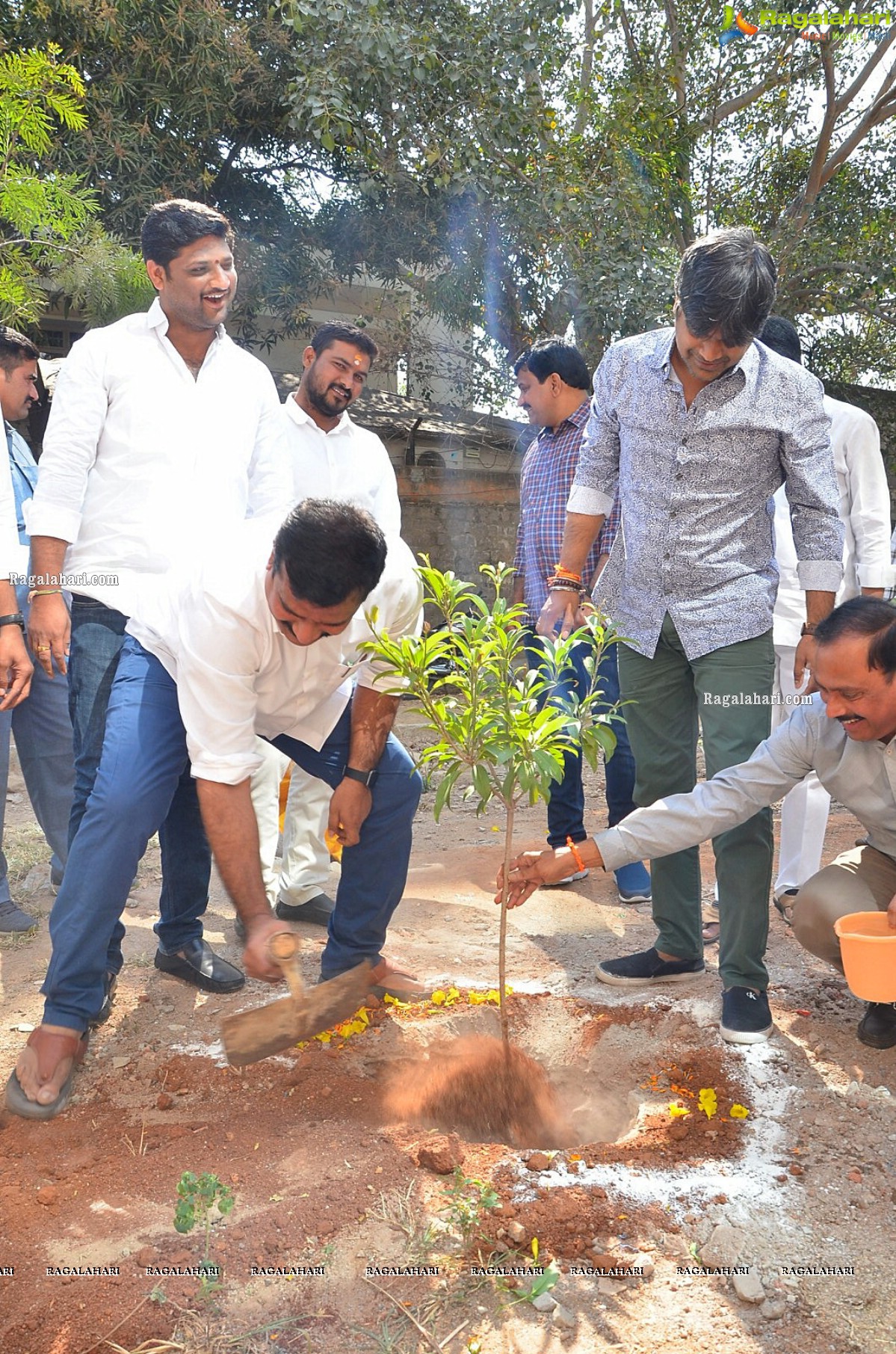 Director Harish Shankar & MLA Kranthi Participate in Haritha Haram Program