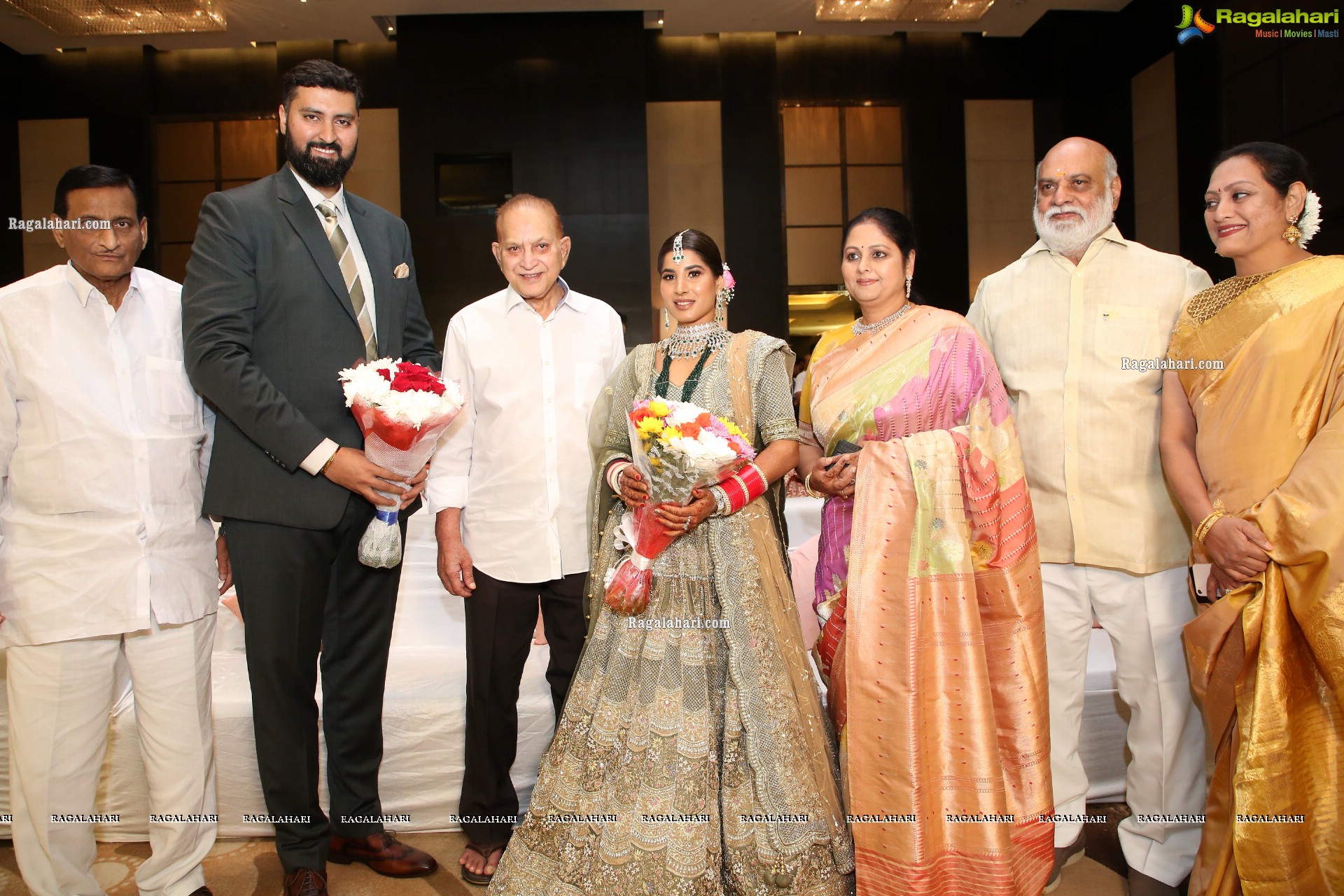 Jayasudha’s Elder Son Nihar Kapoor's Celeb-Studded Wedding Reception