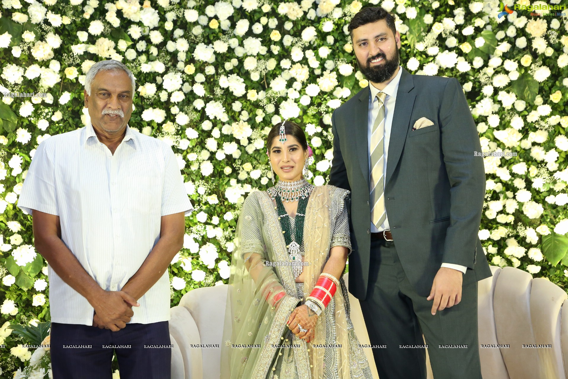 Jayasudha’s Elder Son Nihar Kapoor's Celeb-Studded Wedding Reception