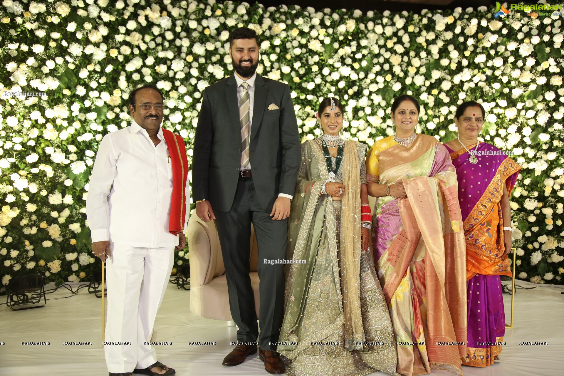 Jayasudha’s Elder Son Nihar Kapoor's Celeb-Studded Wedding Reception