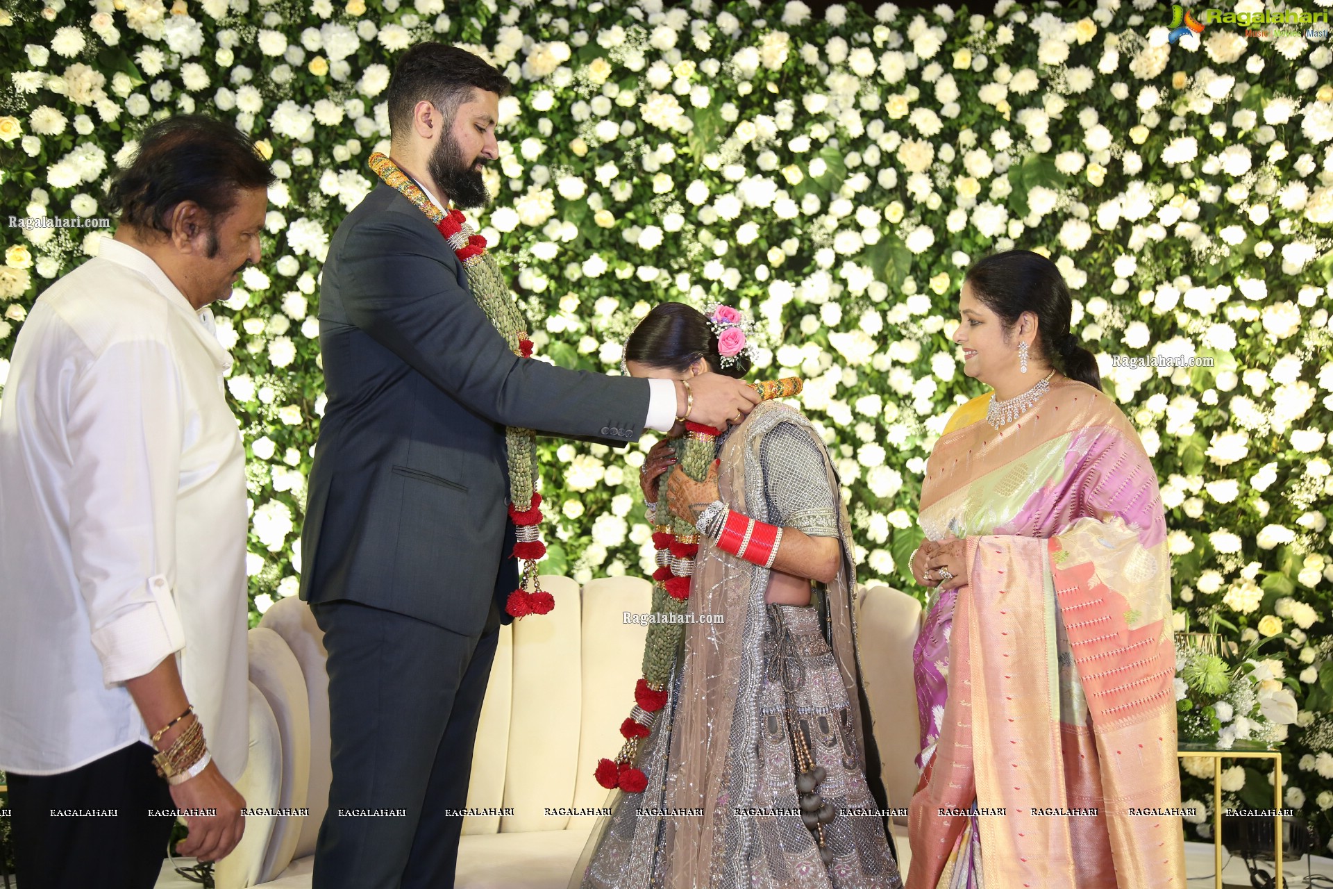 Jayasudha’s Elder Son Nihar Kapoor's Celeb-Studded Wedding Reception