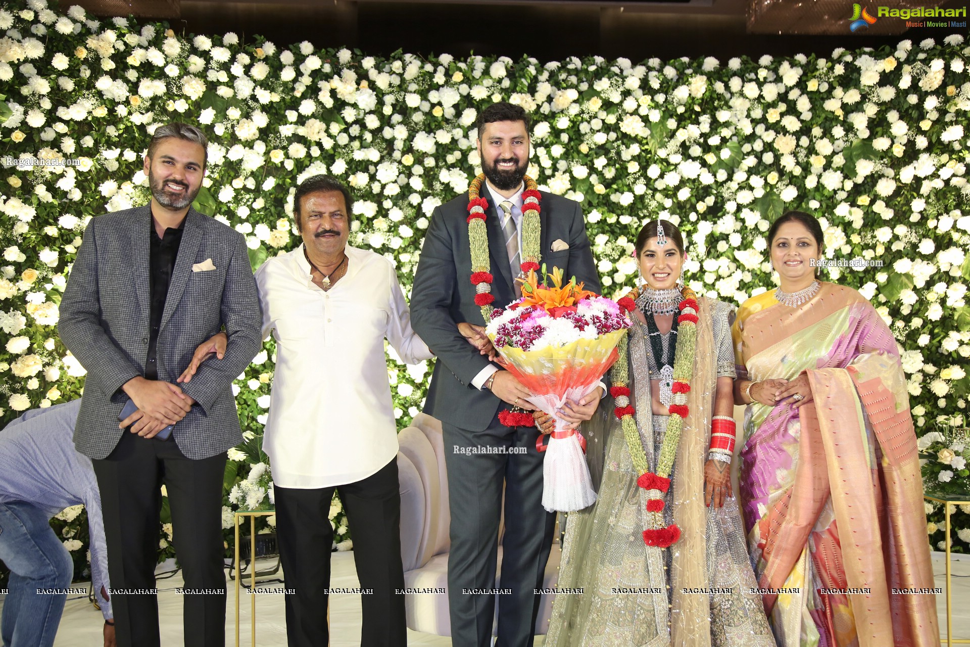 Jayasudha’s Elder Son Nihar Kapoor's Celeb-Studded Wedding Reception