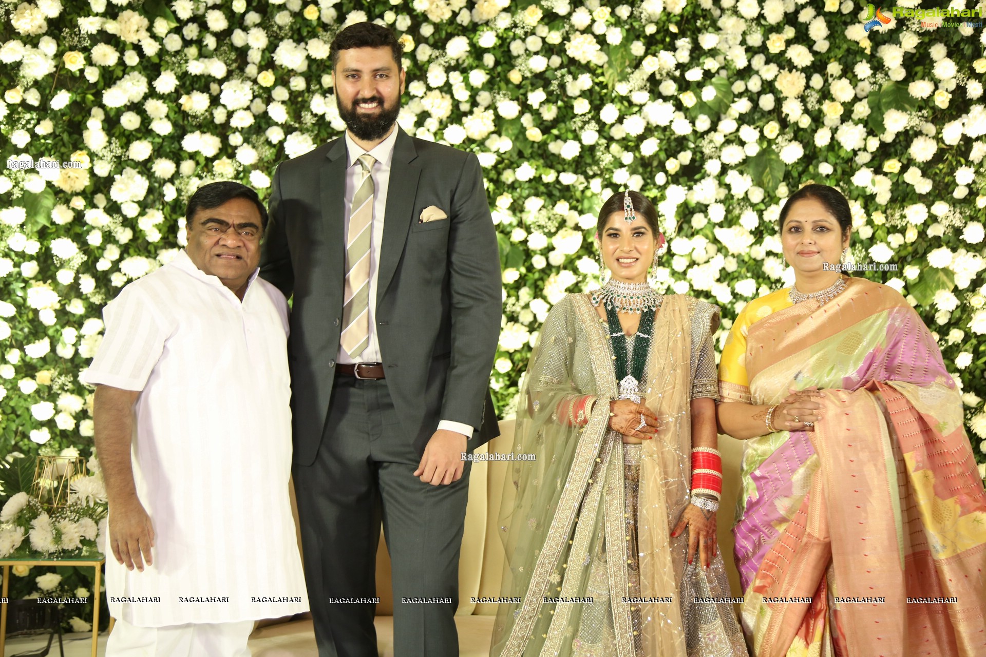 Jayasudha’s Elder Son Nihar Kapoor's Celeb-Studded Wedding Reception