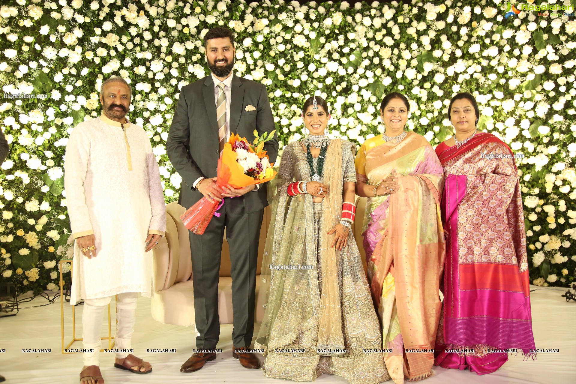 Jayasudha’s Elder Son Nihar Kapoor's Celeb-Studded Wedding Reception