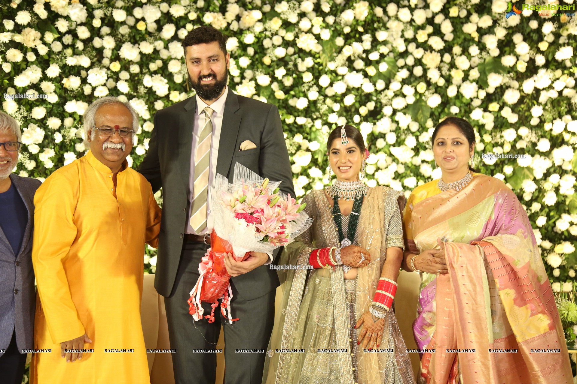 Jayasudha’s Elder Son Nihar Kapoor's Celeb-Studded Wedding Reception