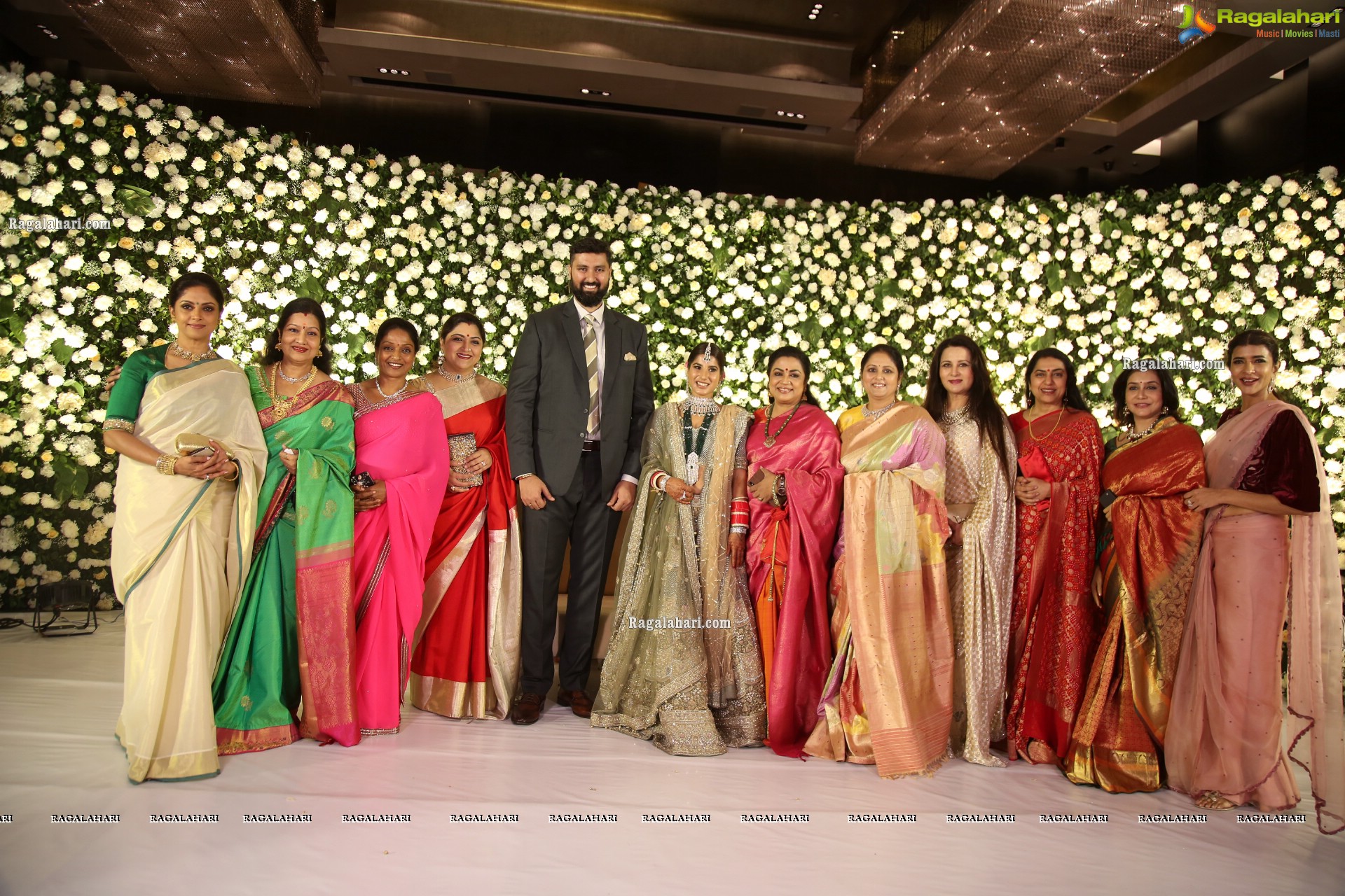 Jayasudha’s Elder Son Nihar Kapoor's Celeb-Studded Wedding Reception