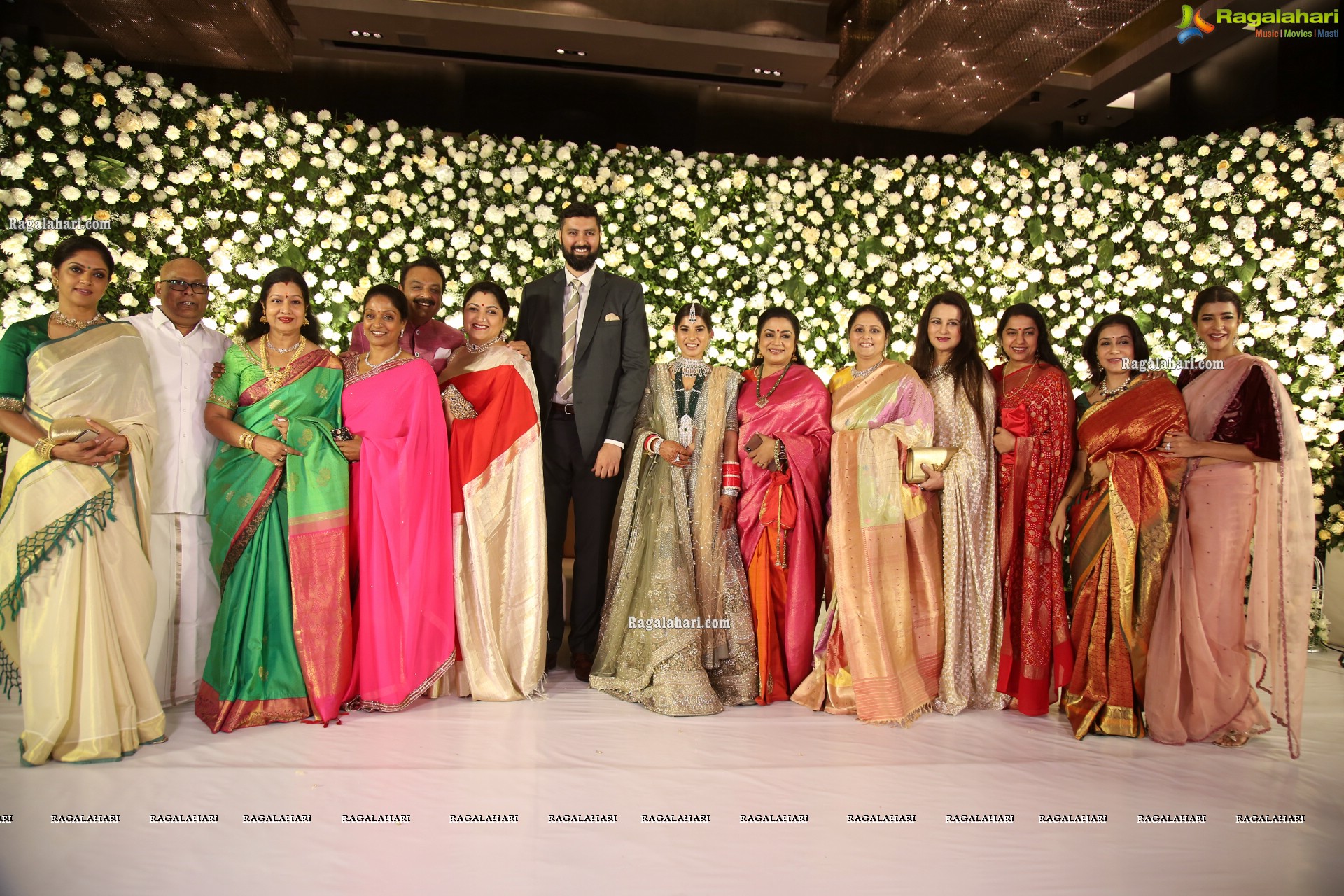 Jayasudha’s Elder Son Nihar Kapoor's Celeb-Studded Wedding Reception