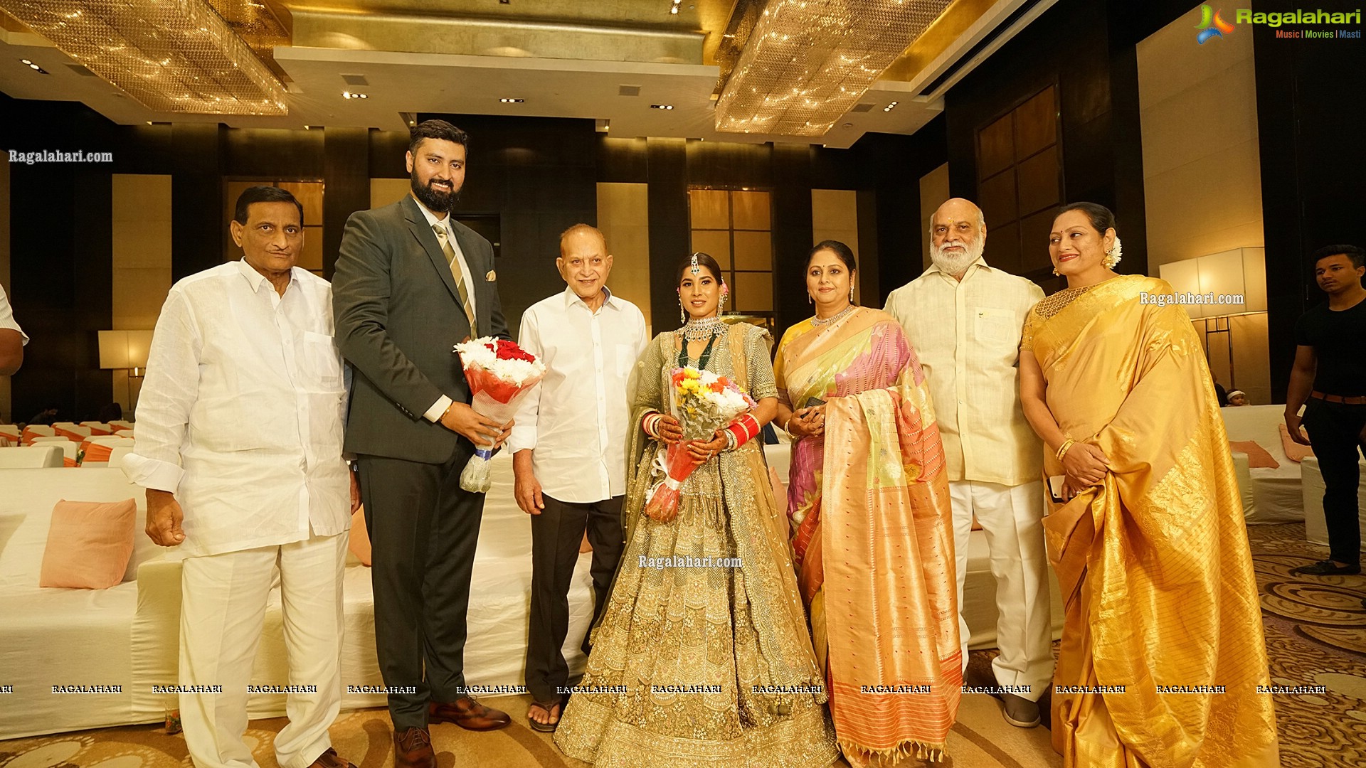 Jayasudha’s Elder Son Nihar Kapoor's Celeb-Studded Wedding Reception