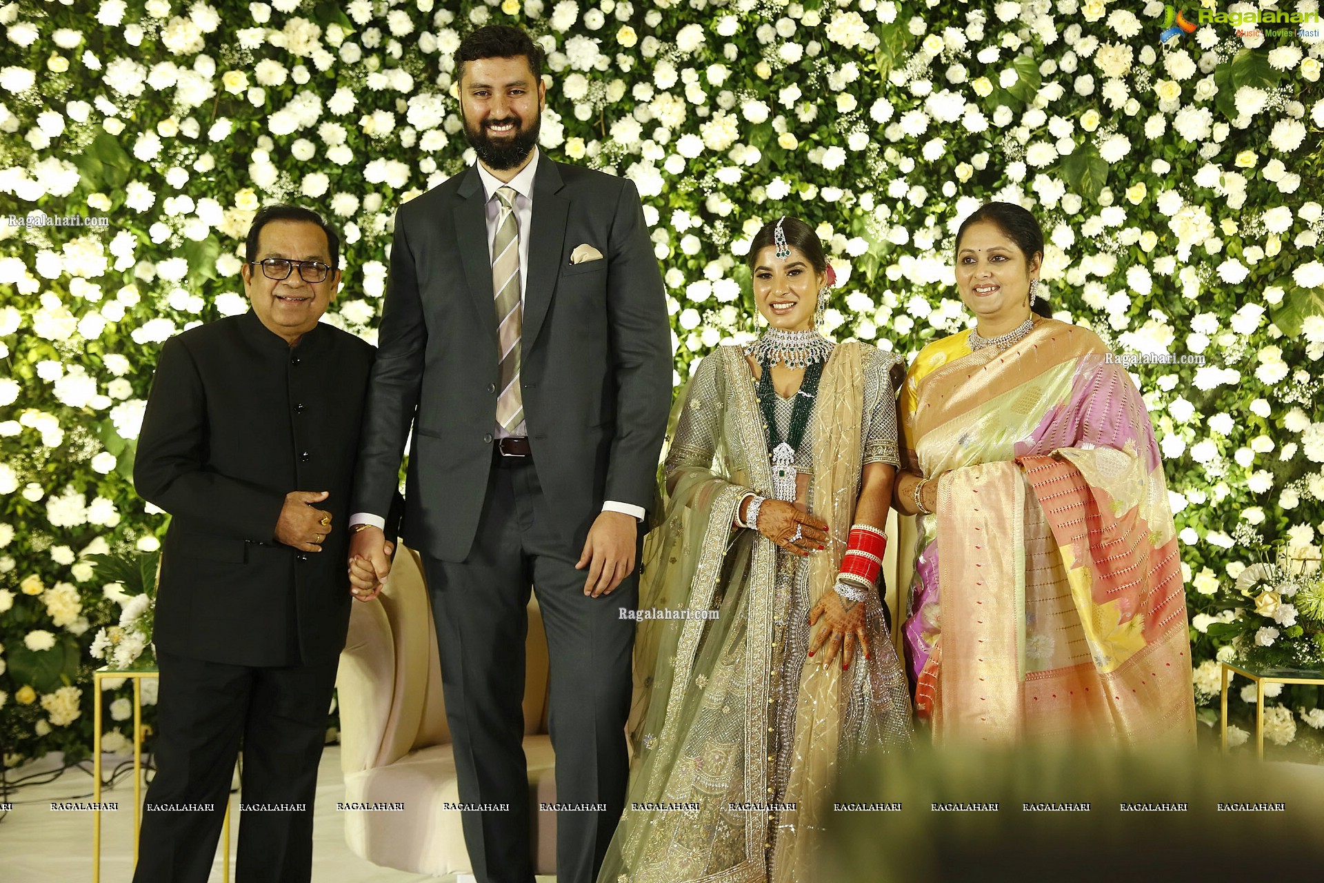 Jayasudha’s Elder Son Nihar Kapoor's Celeb-Studded Wedding Reception