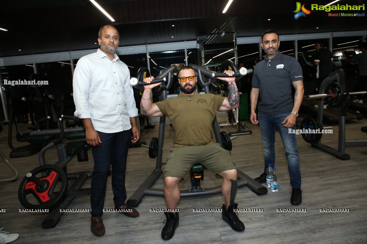 Mr. Jag Chima and Kris Gethin Visit Kris Gethin Gyms at Kukatpally