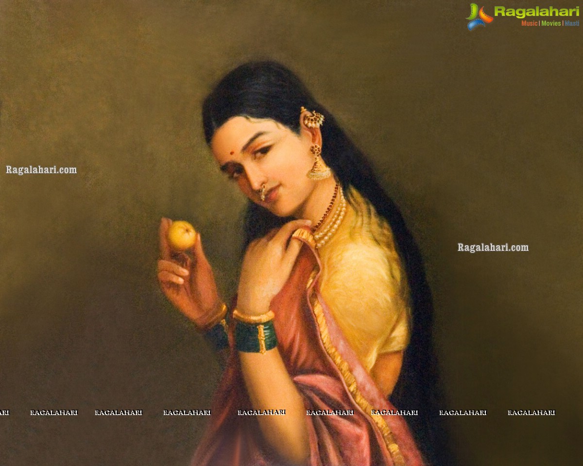 Raja Ravi Varma's Paintings Weaved into Sarees By Gaurang Shah