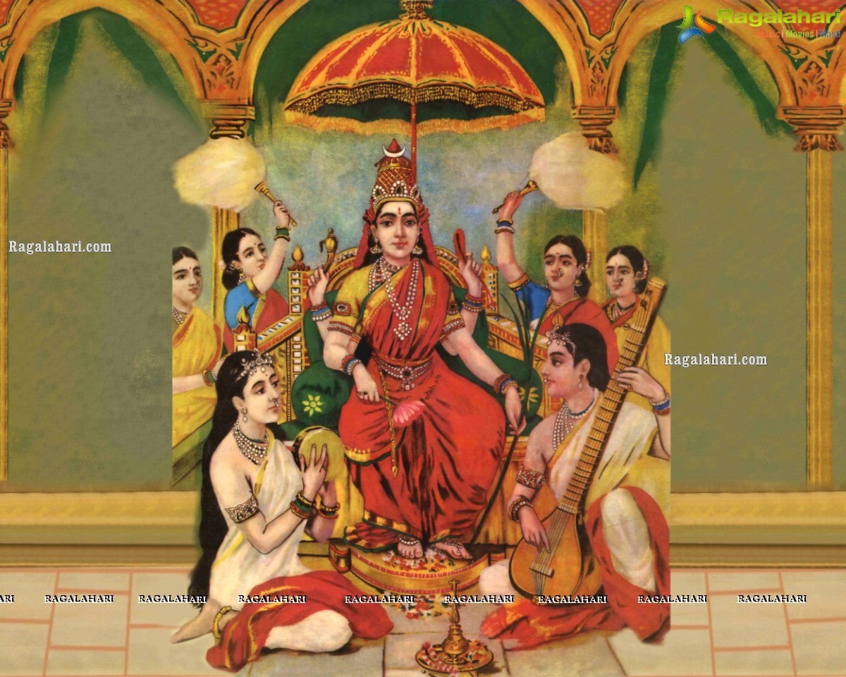 Raja Ravi Varma's Paintings Weaved into Sarees By Gaurang Shah