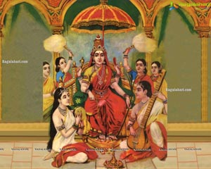 Raja Ravi Varma's Paintings Weaved into Sarees