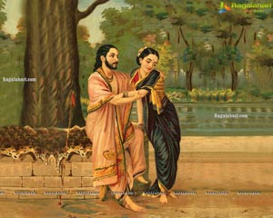 Raja Ravi Varma's Paintings Weaved into Sarees