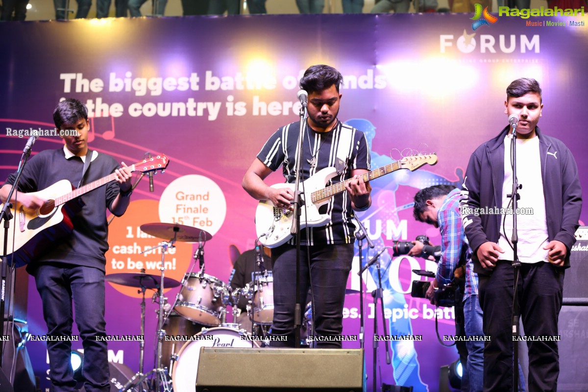 Forum Rock On - The Battle of Bands, Prelims at Forum Mall