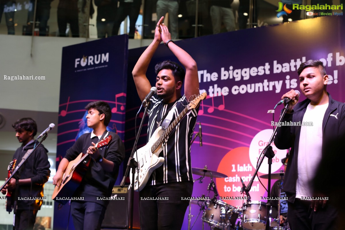 Forum Rock On - The Battle of Bands, Prelims at Forum Mall