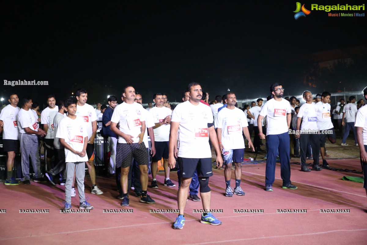 Run For Girl Child by Seva Bharathi at Gachibowli Stadium, Hyderabad