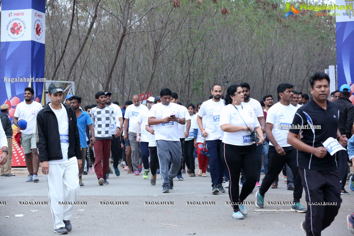 Run For Girl Child by Seva Bharathi at Gachibowli Stadium, Hyderabad