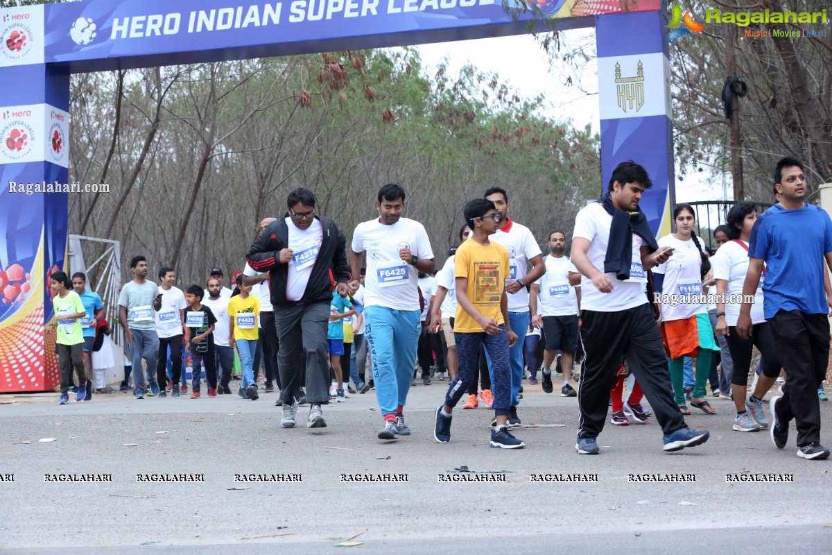 Run For Girl Child by Seva Bharathi at Gachibowli Stadium, Hyderabad