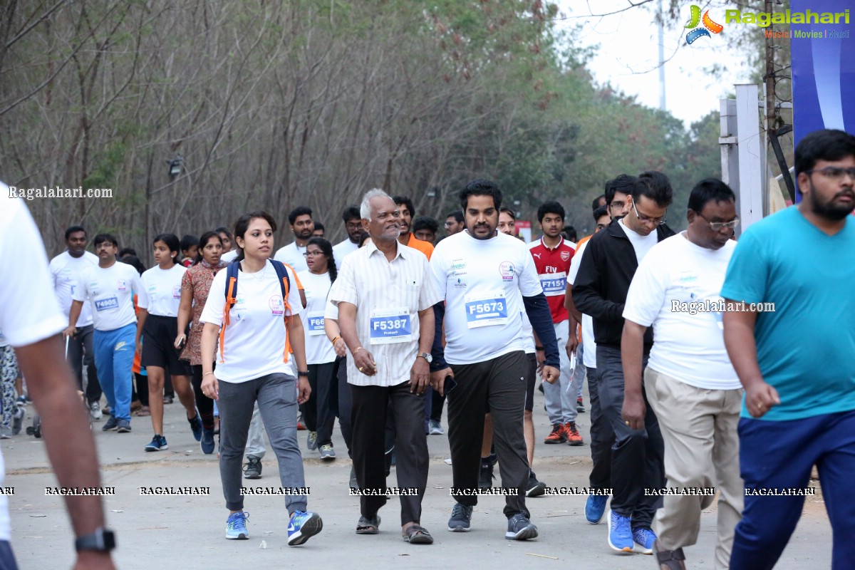 Run For Girl Child by Seva Bharathi at Gachibowli Stadium, Hyderabad