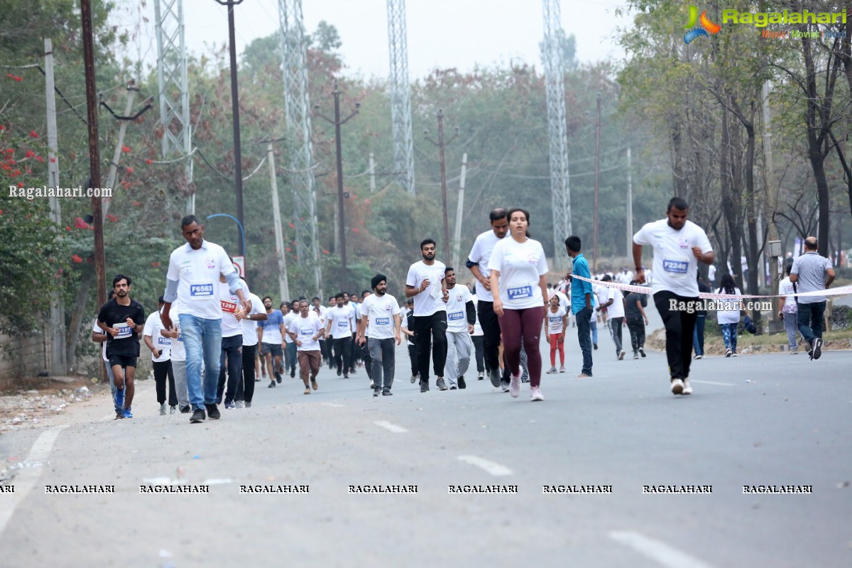 Run For Girl Child by Seva Bharathi at Gachibowli Stadium, Hyderabad