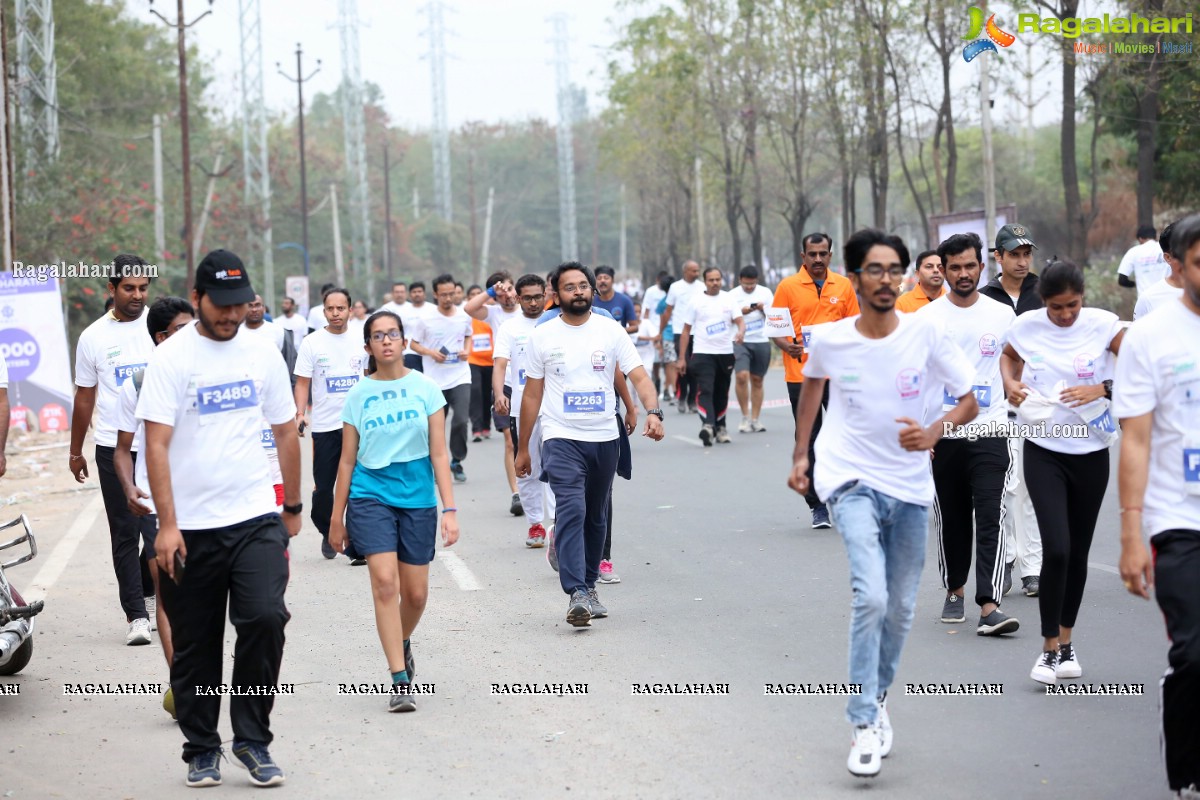 Run For Girl Child by Seva Bharathi at Gachibowli Stadium, Hyderabad