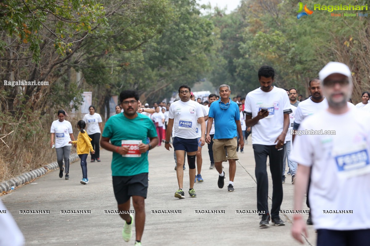 Run For Girl Child by Seva Bharathi at Gachibowli Stadium, Hyderabad