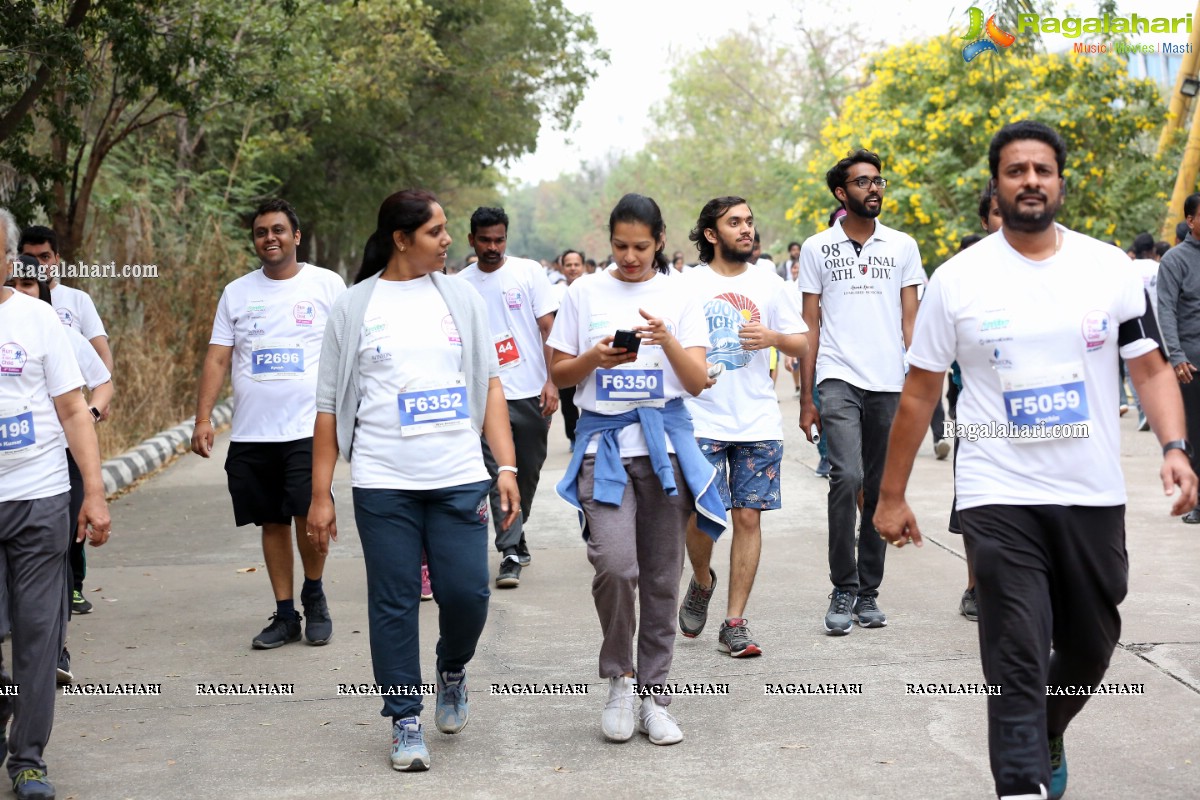 Run For Girl Child by Seva Bharathi at Gachibowli Stadium, Hyderabad