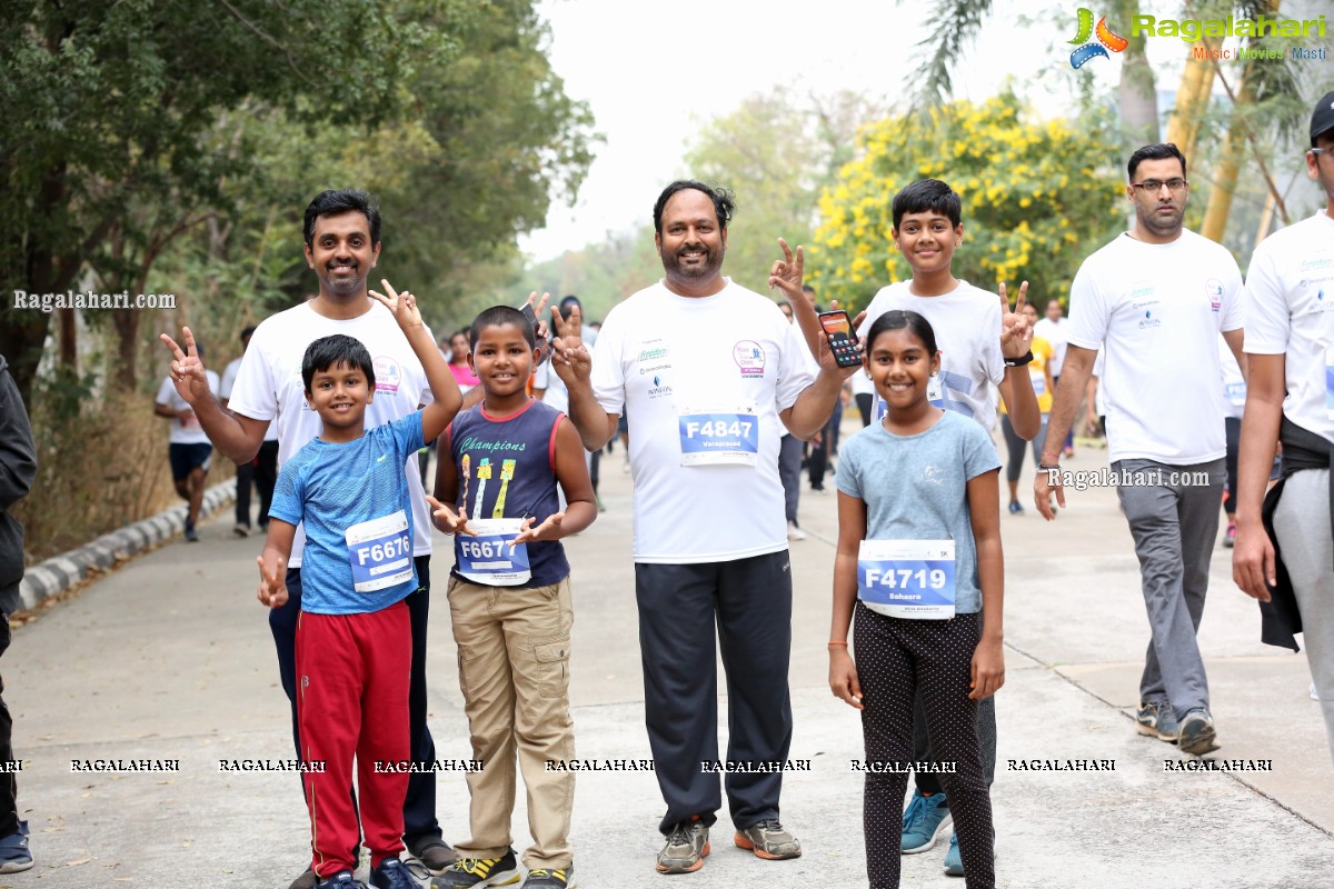 Run For Girl Child by Seva Bharathi at Gachibowli Stadium, Hyderabad