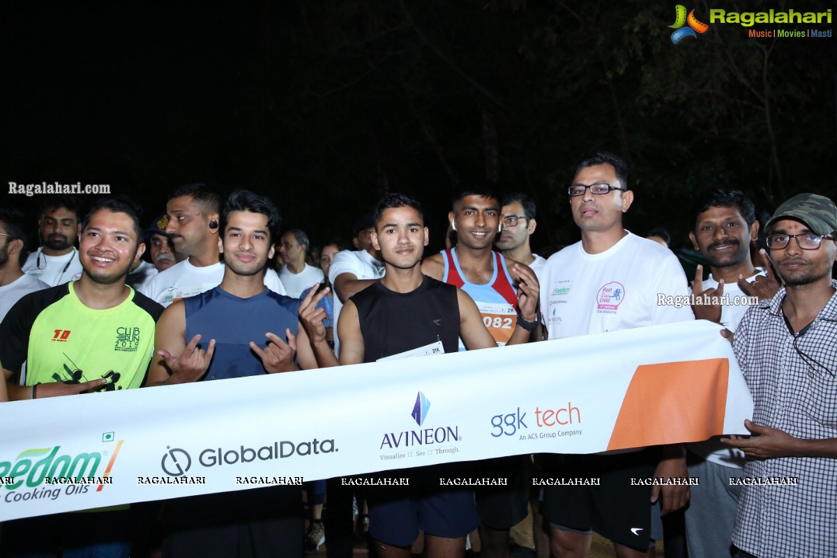 Run For Girl Child by Seva Bharathi at Gachibowli Stadium, Hyderabad