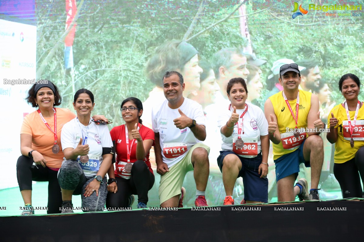 Run For Girl Child by Seva Bharathi at Gachibowli Stadium, Hyderabad