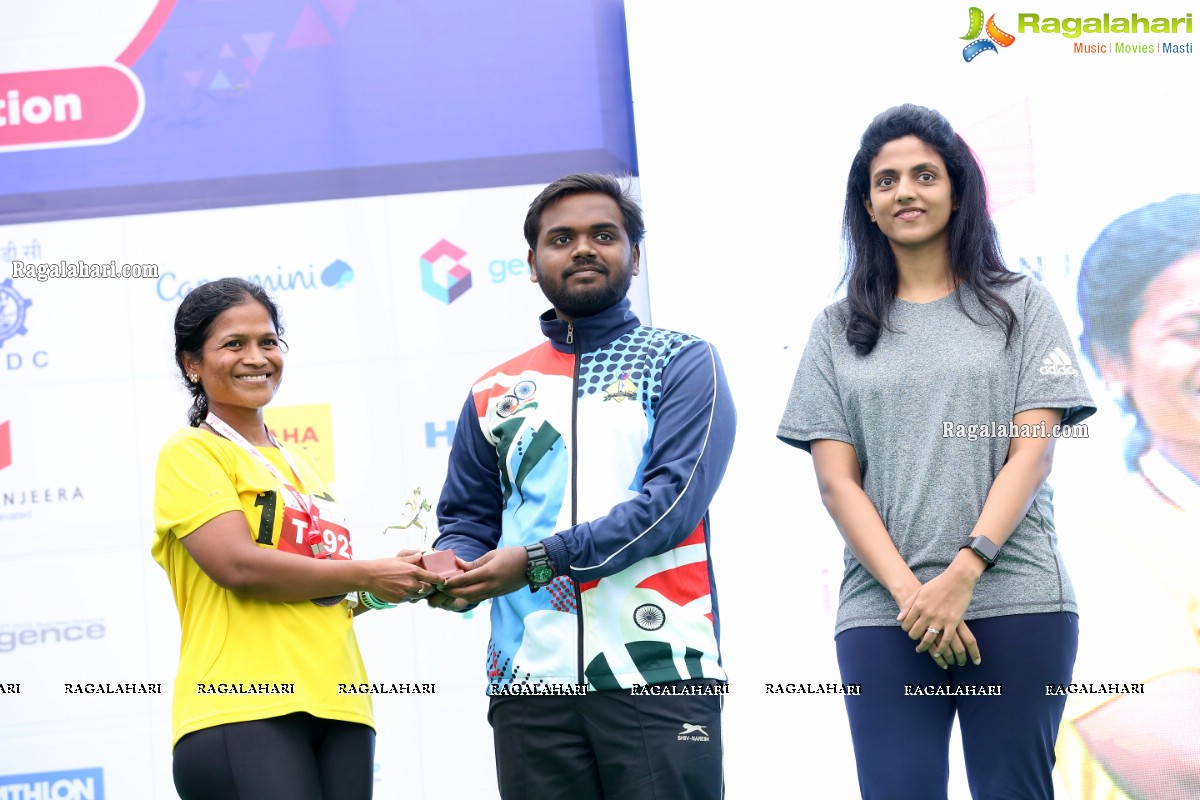 Run For Girl Child by Seva Bharathi at Gachibowli Stadium, Hyderabad