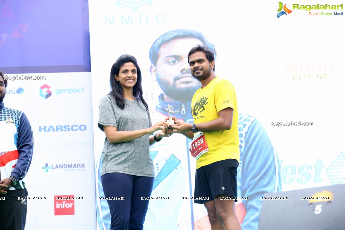 Run For Girl Child by Seva Bharathi at Gachibowli Stadium, Hyderabad