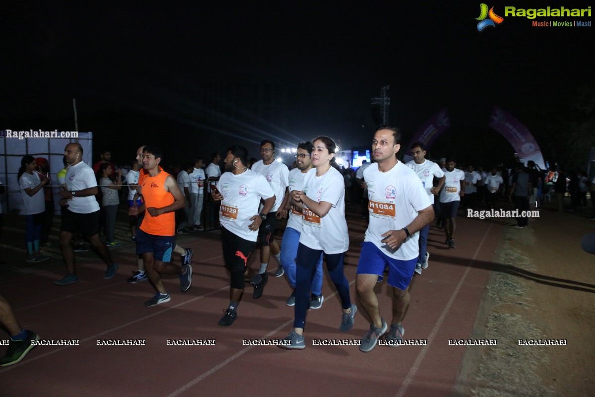 Run For Girl Child by Seva Bharathi at Gachibowli Stadium, Hyderabad