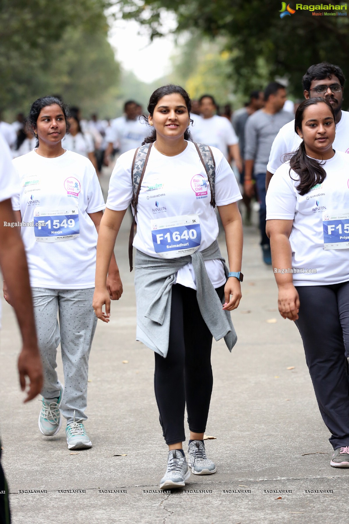 Run For Girl Child by Seva Bharathi at Gachibowli Stadium, Hyderabad