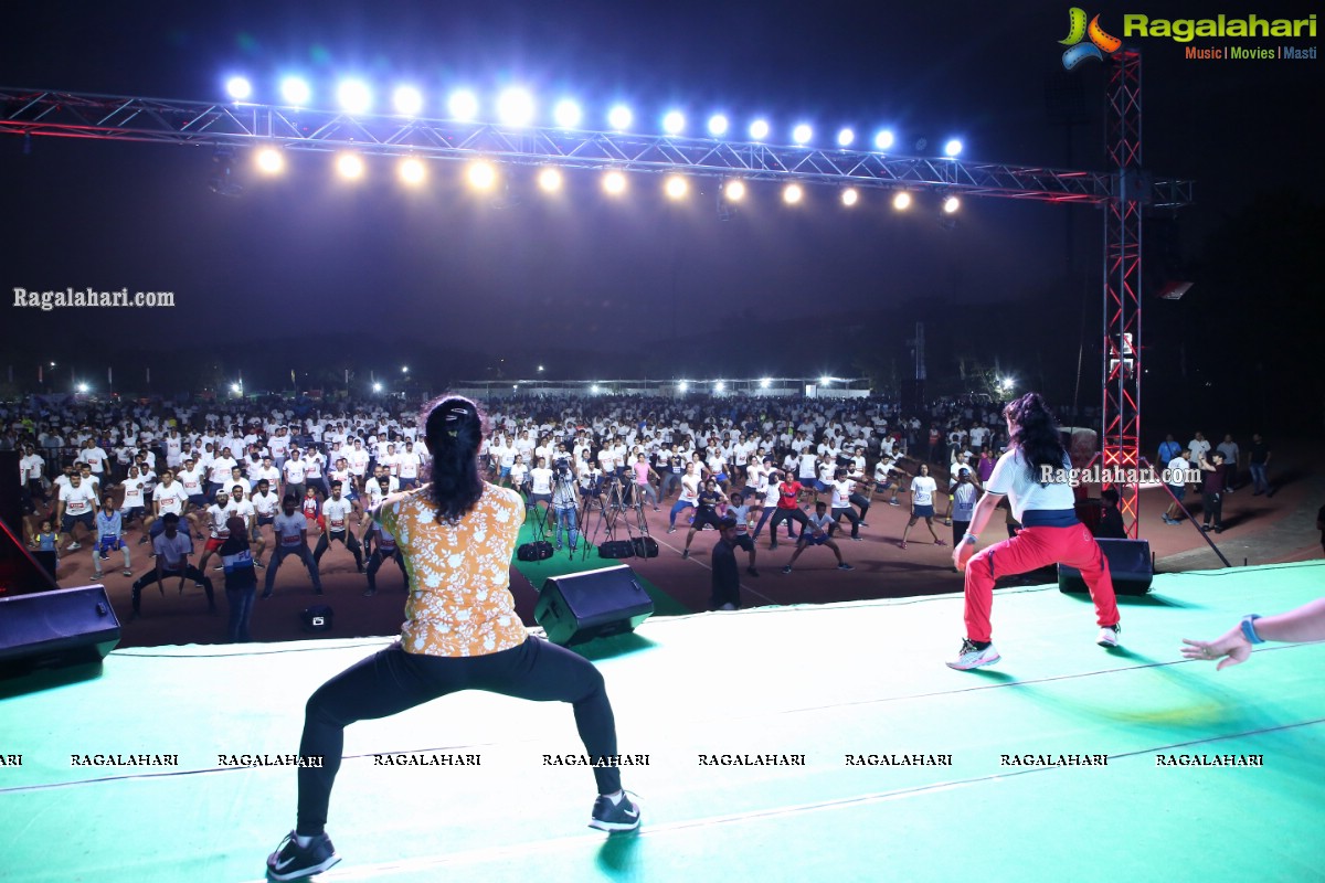 Run For Girl Child by Seva Bharathi at Gachibowli Stadium, Hyderabad