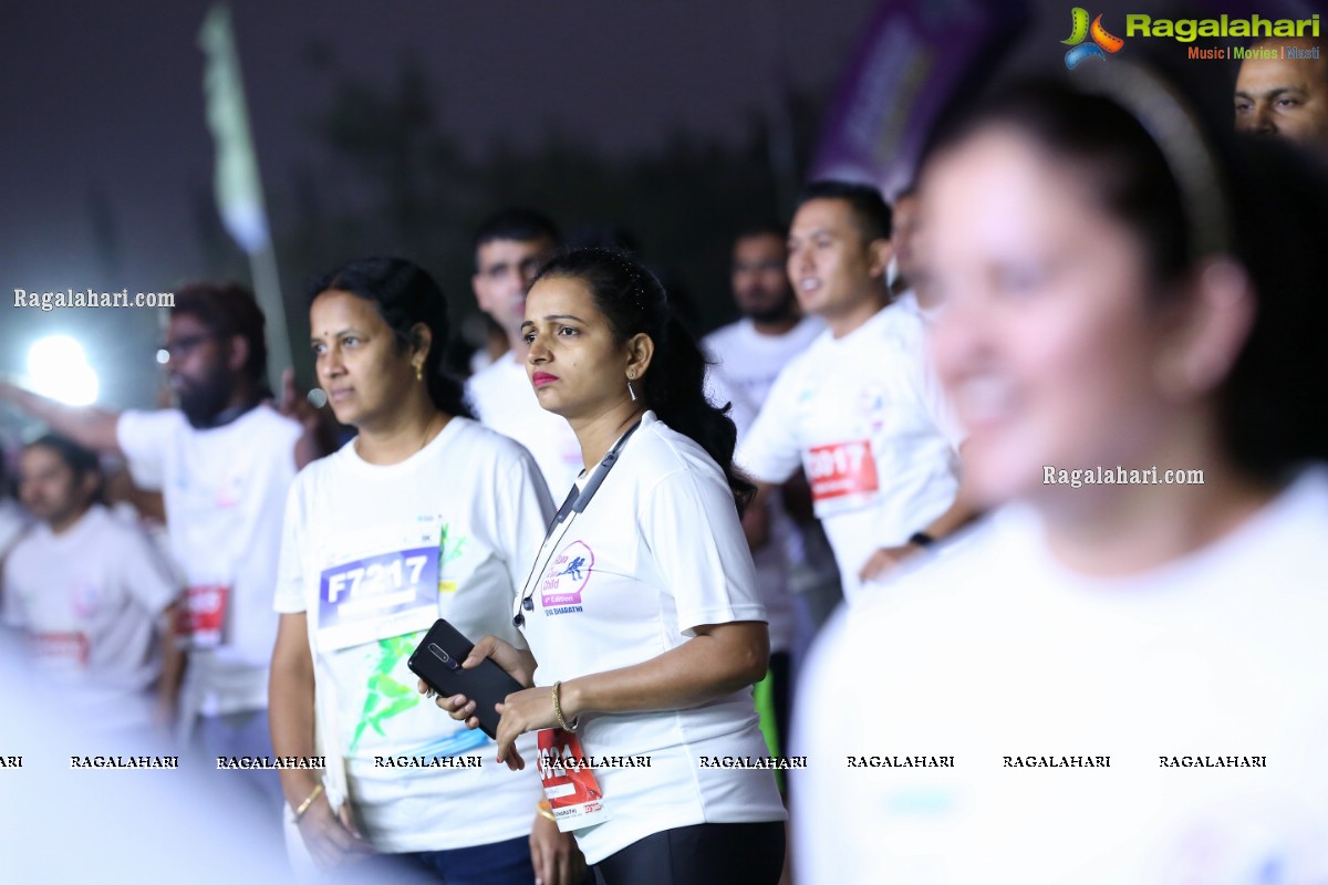 Run For Girl Child by Seva Bharathi at Gachibowli Stadium, Hyderabad