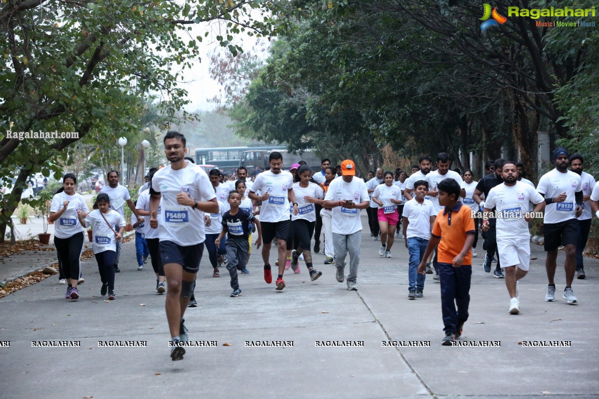 Run For Girl Child by Seva Bharathi at Gachibowli Stadium, Hyderabad