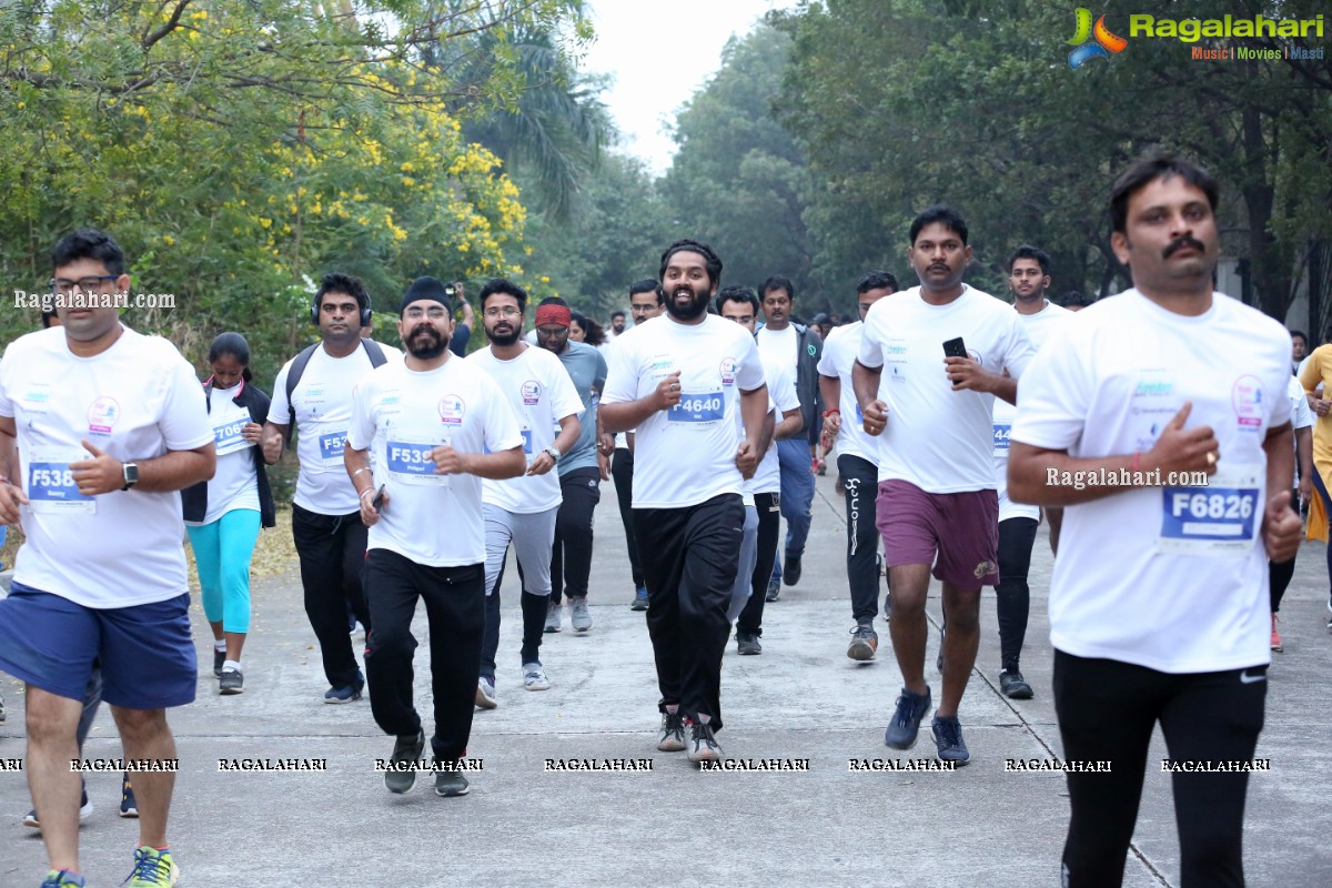 Run For Girl Child by Seva Bharathi at Gachibowli Stadium, Hyderabad