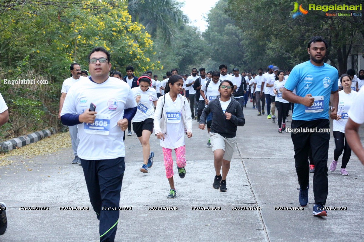 Run For Girl Child by Seva Bharathi at Gachibowli Stadium, Hyderabad