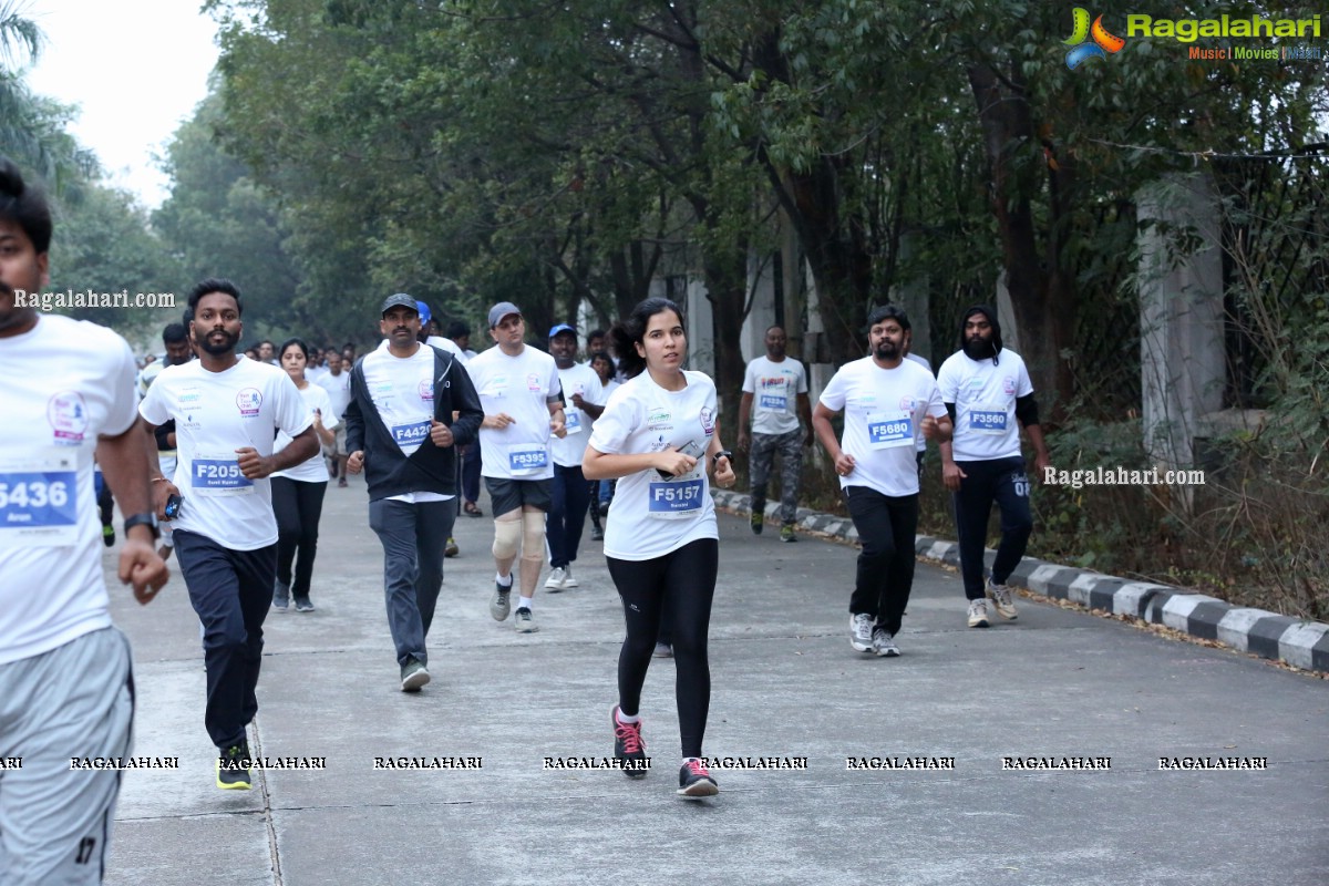 Run For Girl Child by Seva Bharathi at Gachibowli Stadium, Hyderabad